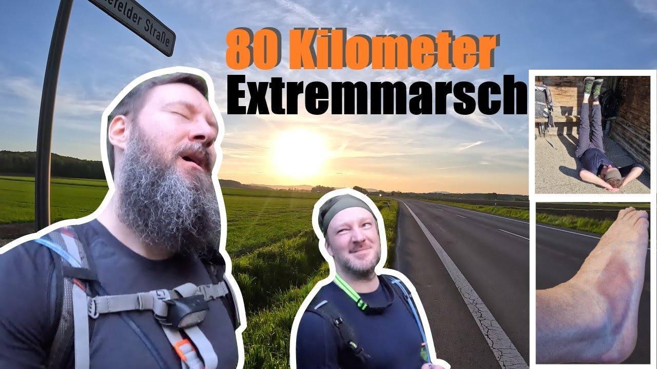 Vorbereitung MEGAMARSCH | 80 Kilometer Extremwandern durch die Nacht