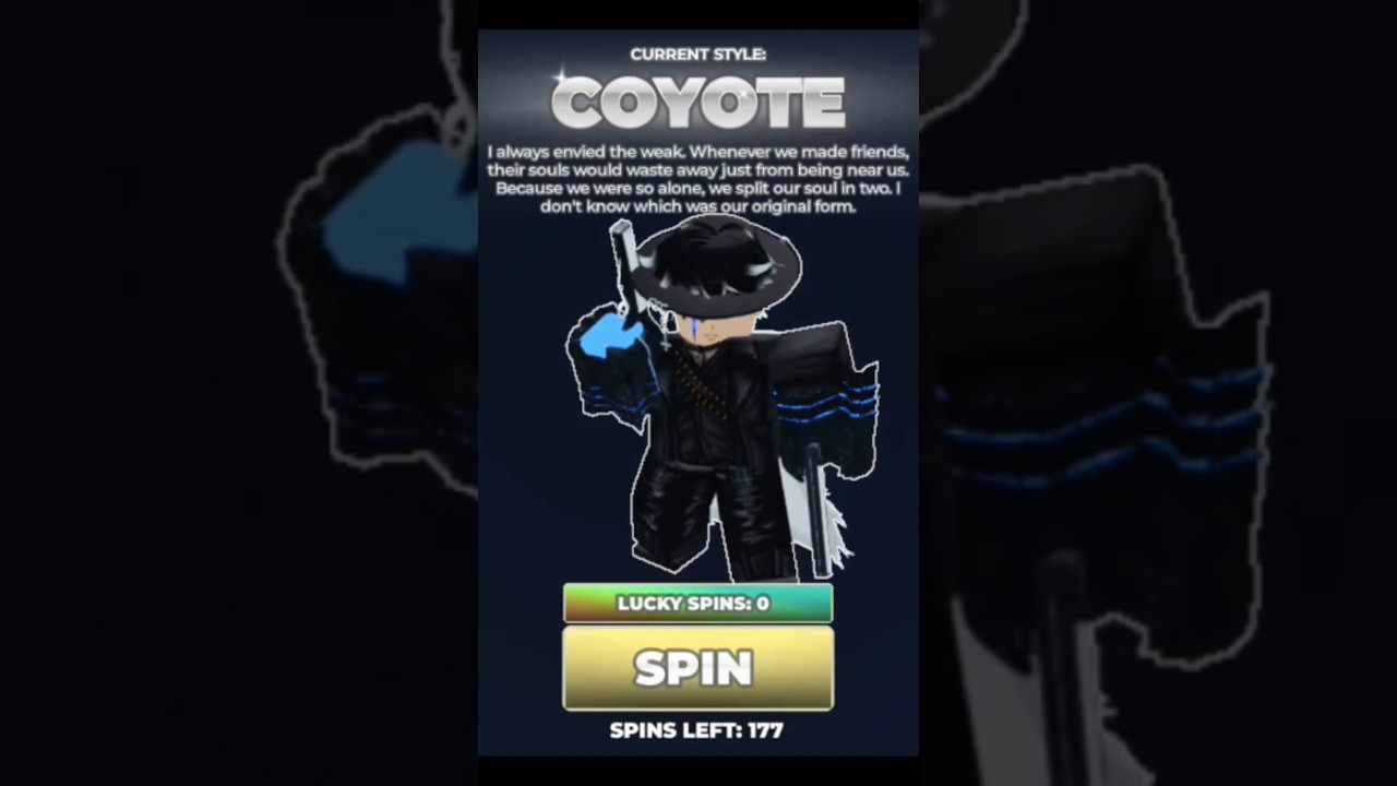 Another 250 Trying to get Coyote Style in [Untitled Boxing Game] #roblox #untitledboxinggame