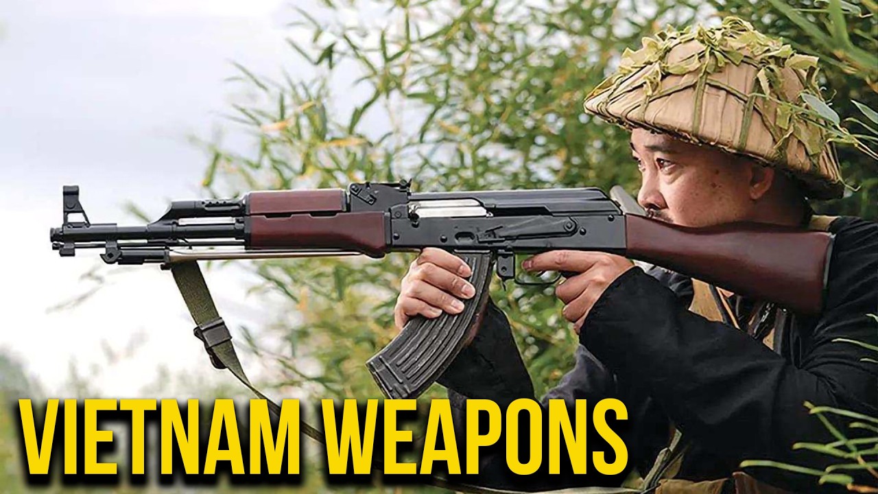 The Weapons of the North Vietnamese Army and the Viet Cong during the Vietnam War