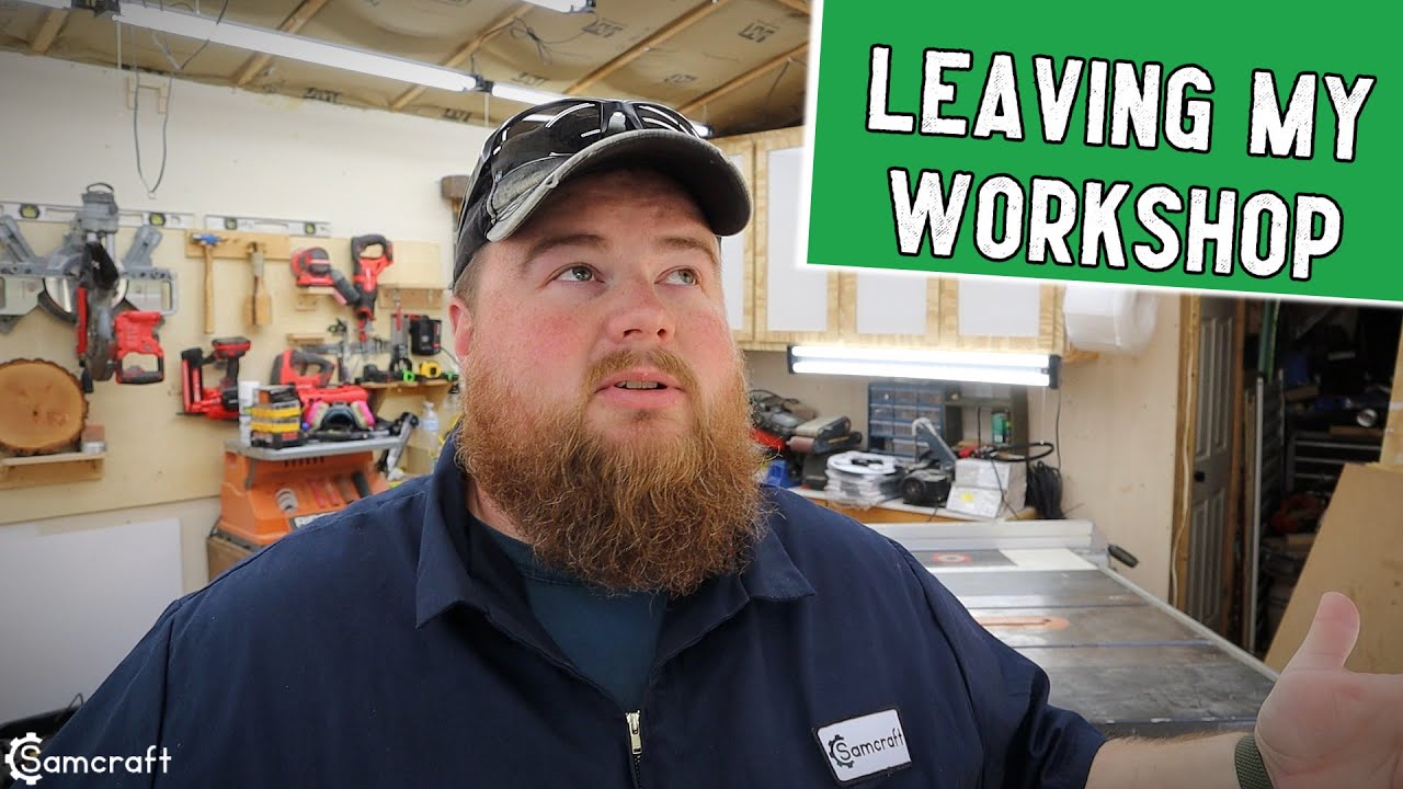 Goodbye Home of Samcraft.. My Last Shop Tour.. What's Next?