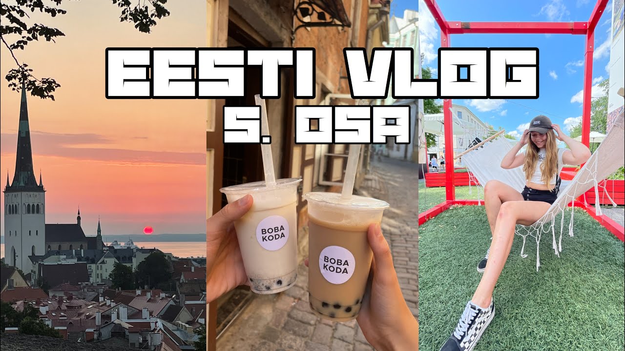 SUVINE EESTI VLOG 5. osa (teguderohke vlog tallinnas ja tartus + ülikooli tulemused)
