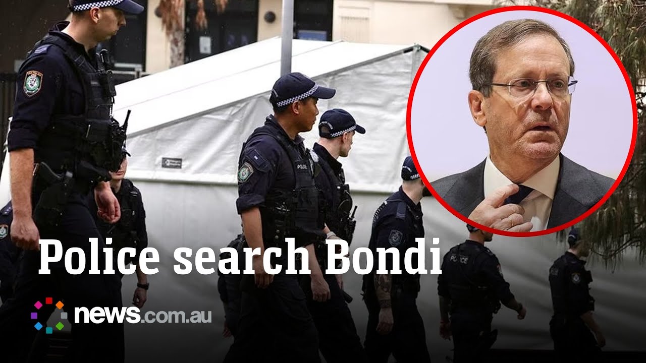 Police search Bondi Pavilion ahead of visit by Israeli President Issac Herzog