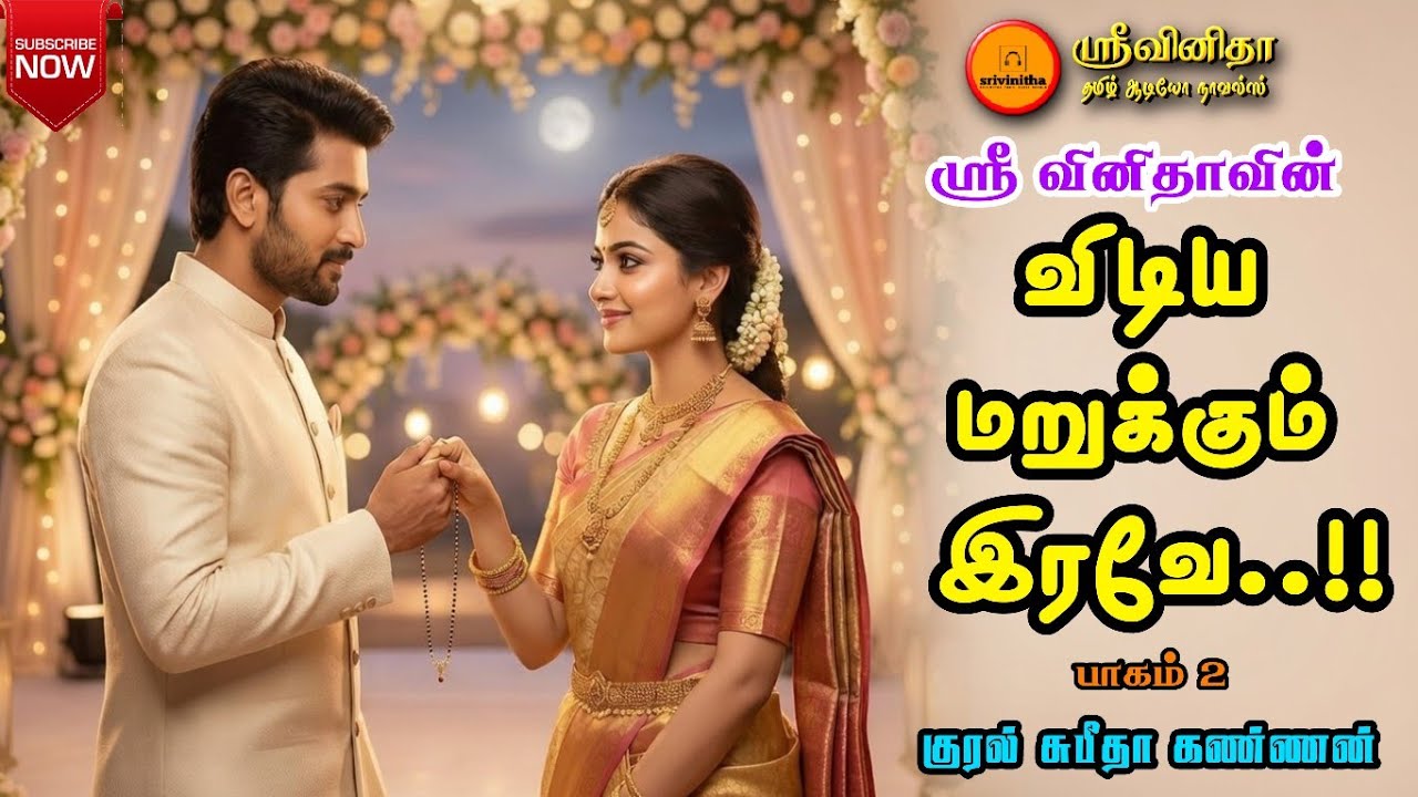 விடிய மறுக்கும் இரவே 2 | srivinitha|Tamil audio novels|tamil novels audiobook|love romantic