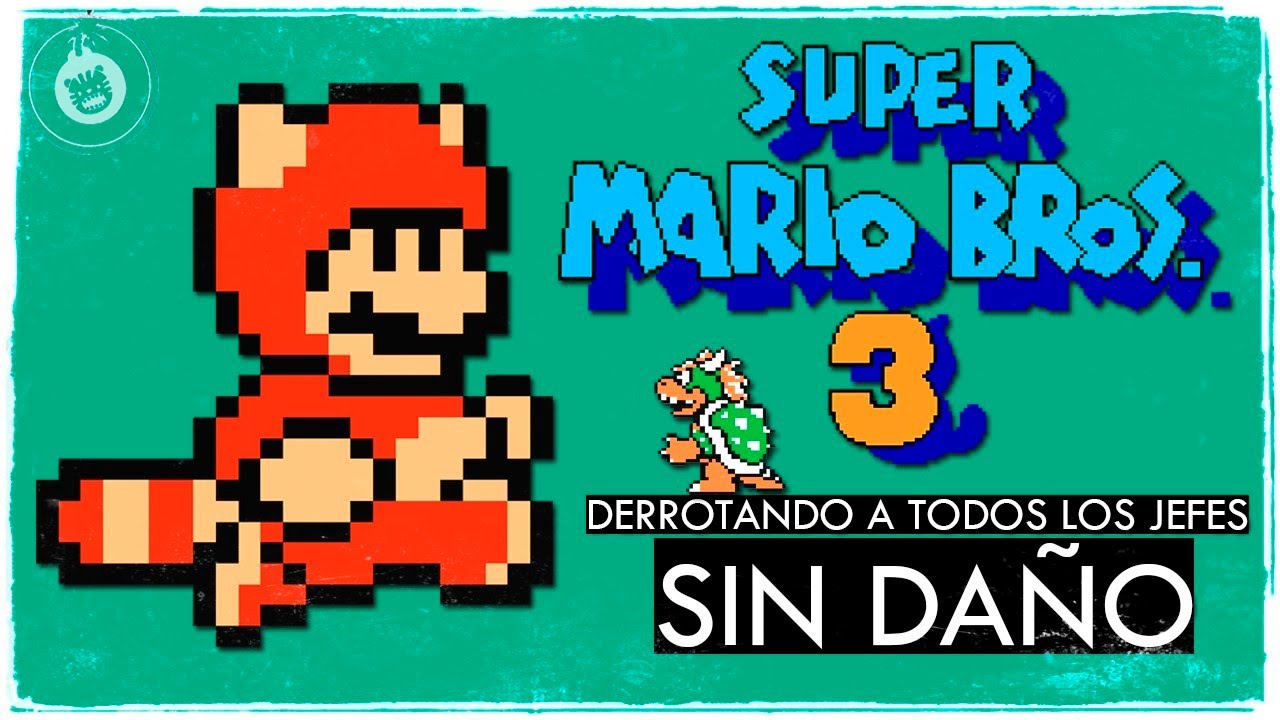 NES: SUPER MARIO BROS 3 TODOS LOS JEFES SIN DAÑO | PACOPECOYT