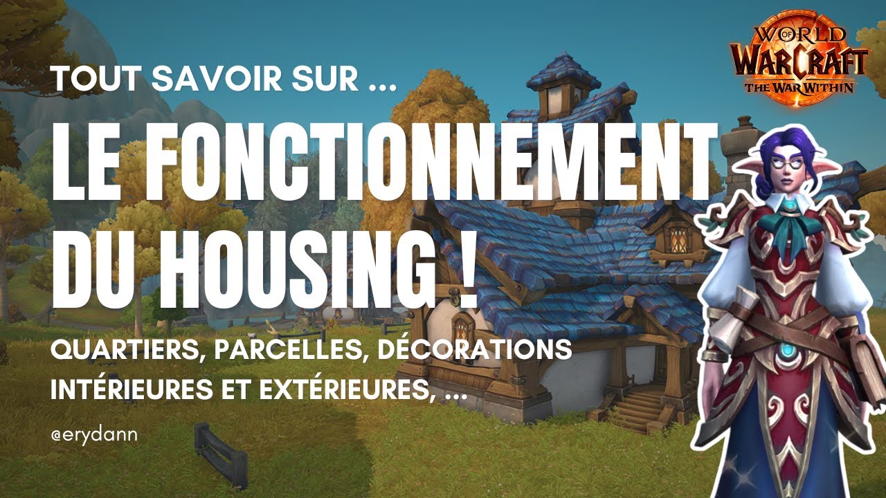 LOGIS DANS WOW ! Vous allez ENFIN pourvoir cr&eacute;er votre Maison R&Ecirc;V&Eacute;E ! 🏠🔥 - Patch 11.2.7