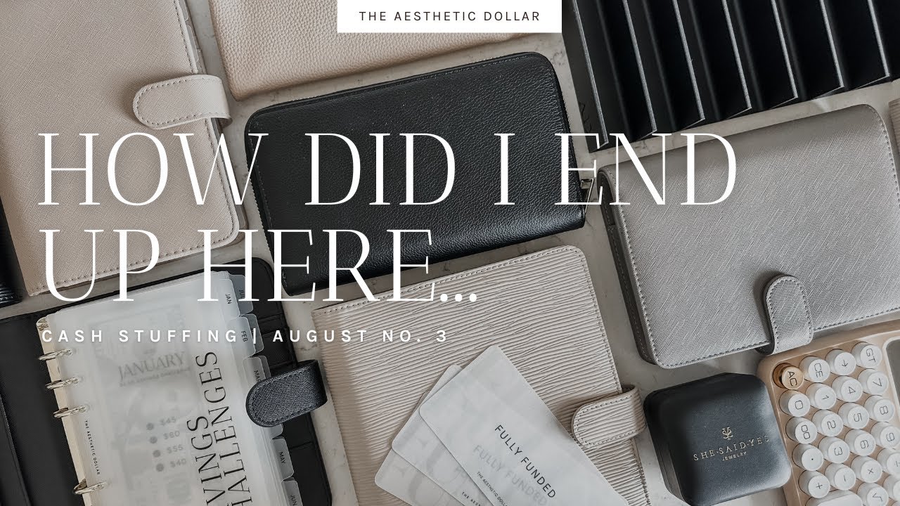 Cash Stuffing | $1,560 | August No. 3 | How I Ended Up Starting My Business | She Said Yes Unboxing