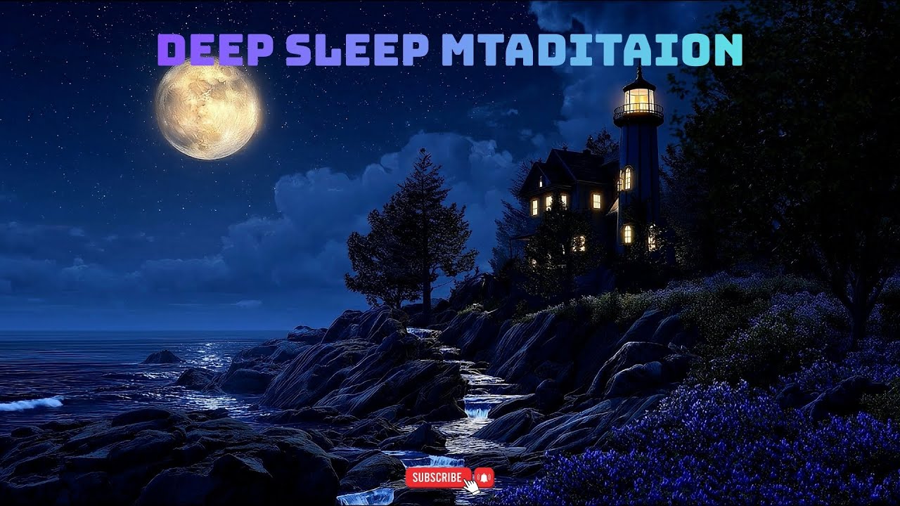 NO ADS ✨ Deep Sleep Meditation 🌙 Sleep Frequency Music for Anxiety Relief & Deep Sleep | 8 HOURS