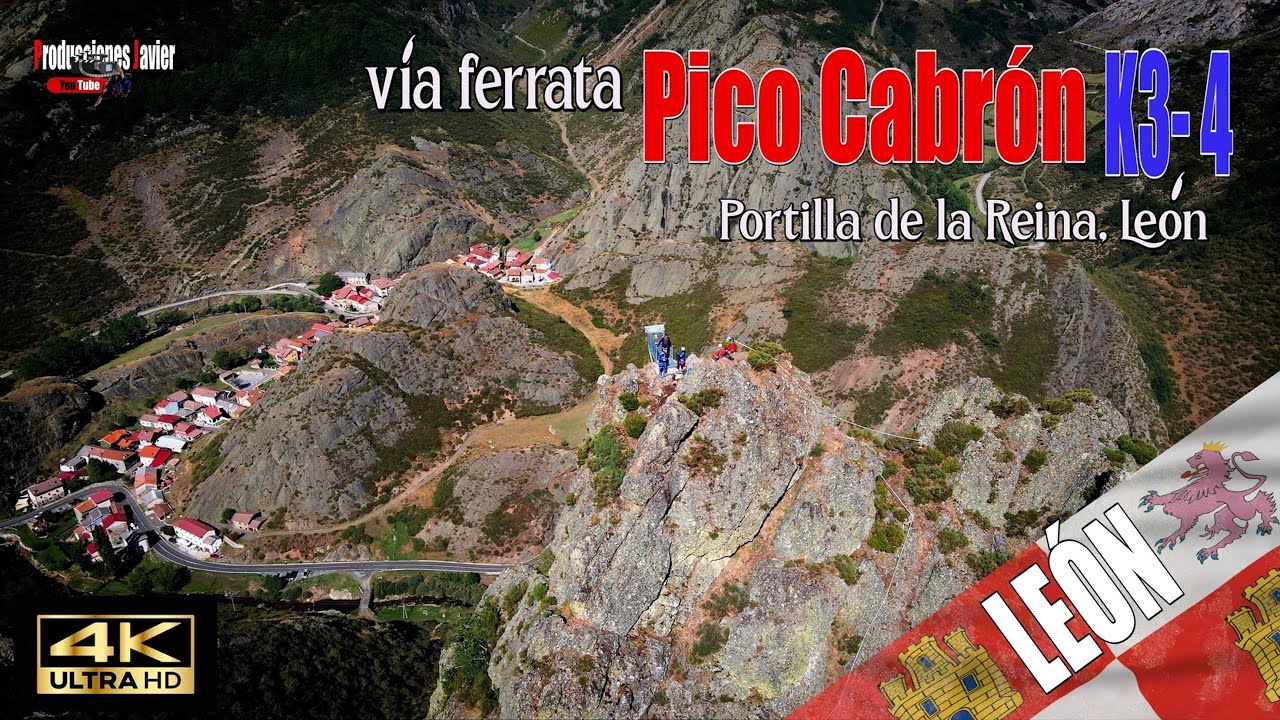 Vía ferrata Pico Cabrón K3-4.León - Portilla de la Reina