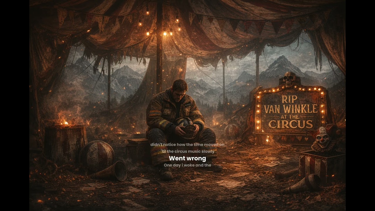 RIP VAN WINKLE AT THE CIRCUS | DARK CIRCUS TRAP SERIES | LYRICS | @WhenTheRadiosGoSilent 