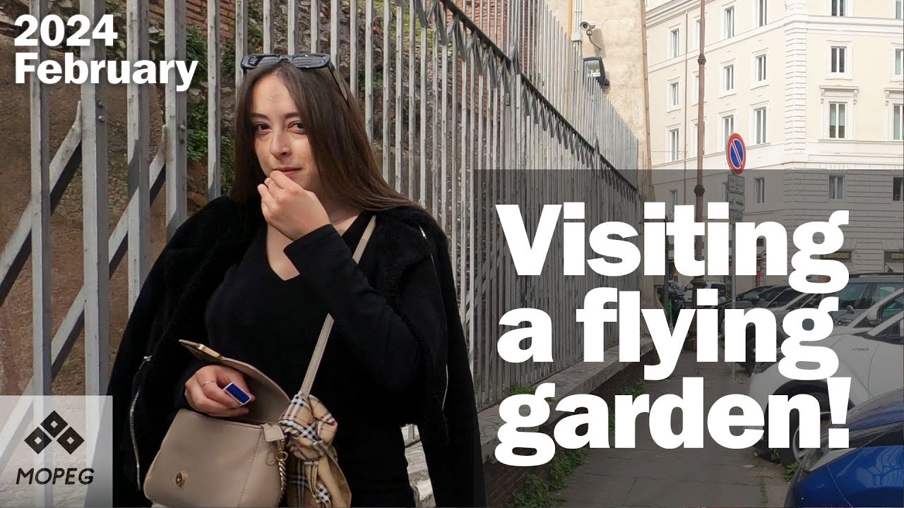 Passeggiata Mattutina nella zona di Villa Aldobrandini. Roma 4K 50 fps. Slow TV Italia