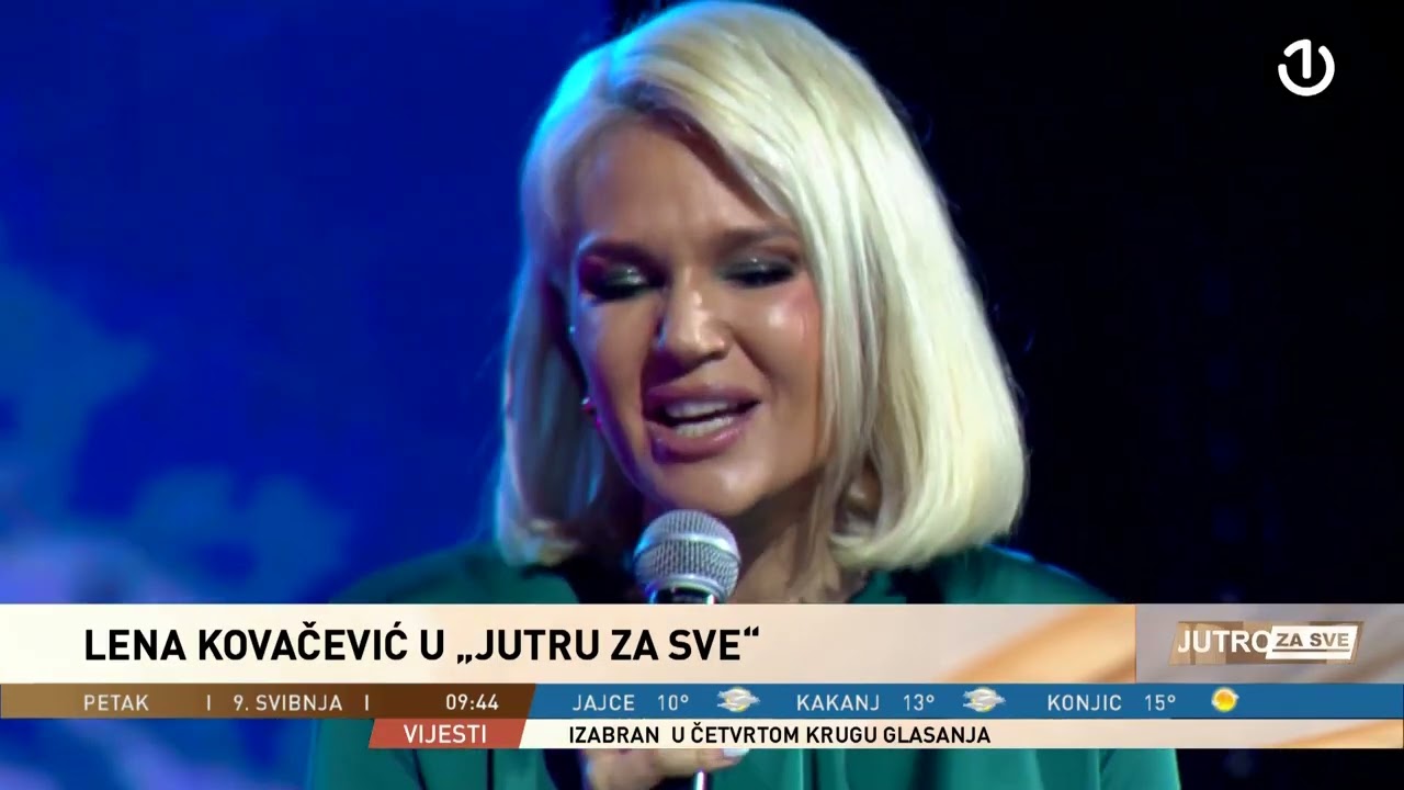 Lena Kovačević gošća u Jutru za sve