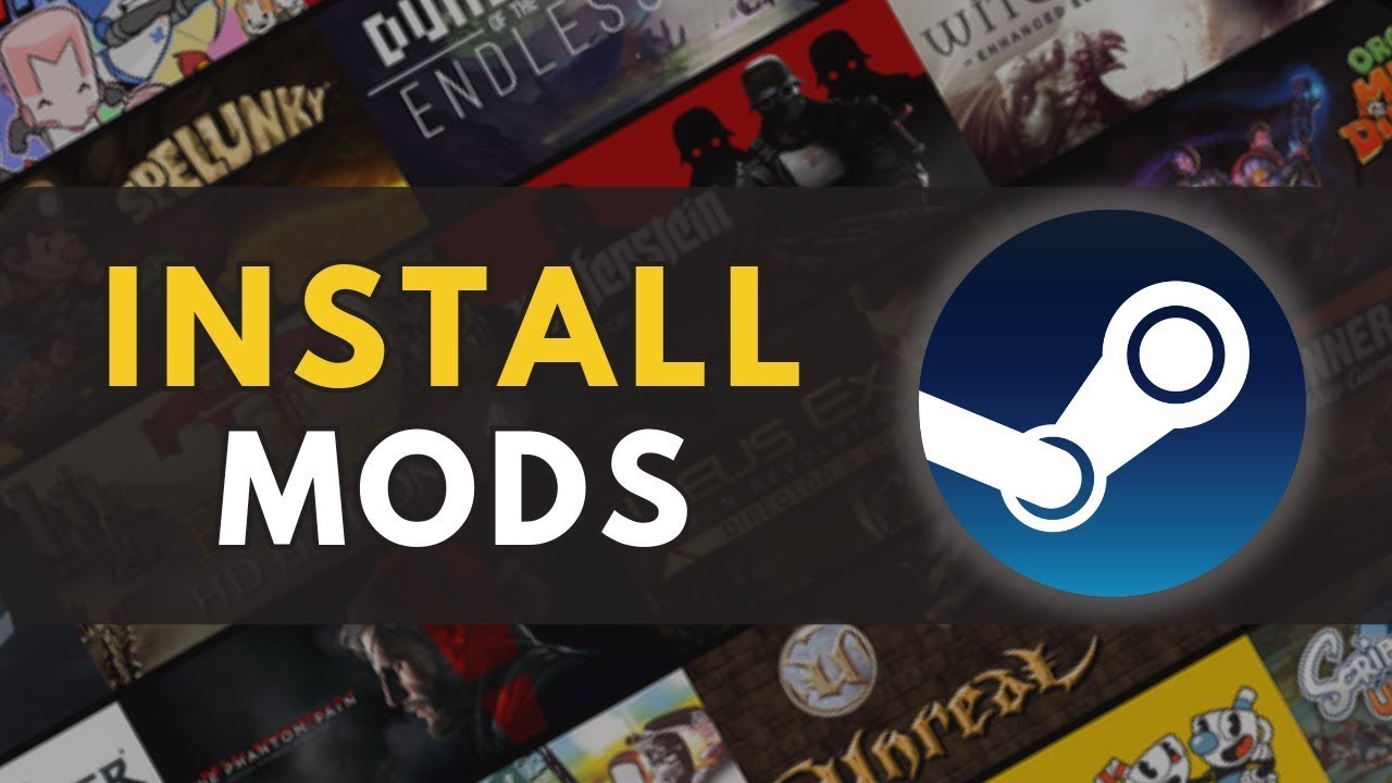 How to Install Mods in Games on Steam | Steam Tutorial (2025)