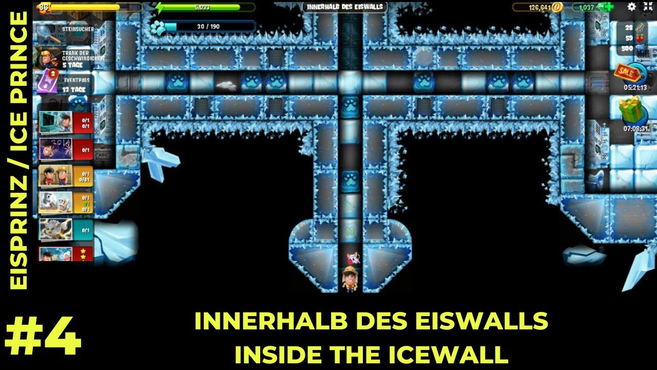 Innerhalb des Eiswalls | Inside the Icewall | Ice Prince | Eisprinz | DIGGYS ADVENTURE