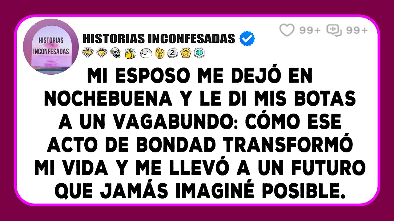 Mi esposo me dejó en Nochebuena y le di mis botas a un vagabundo: cómo ese acto de bondad...