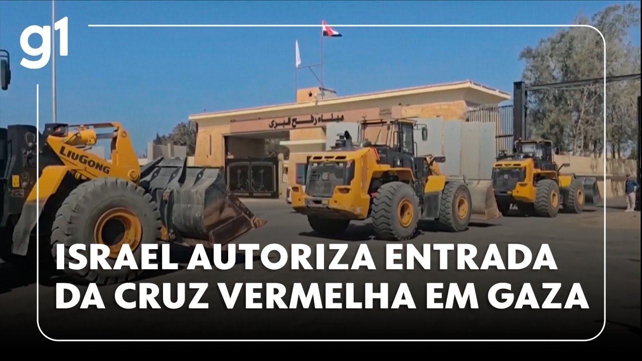 Israel autoriza a entrada de equipes da Cruz Vermelha em Gaza #g1