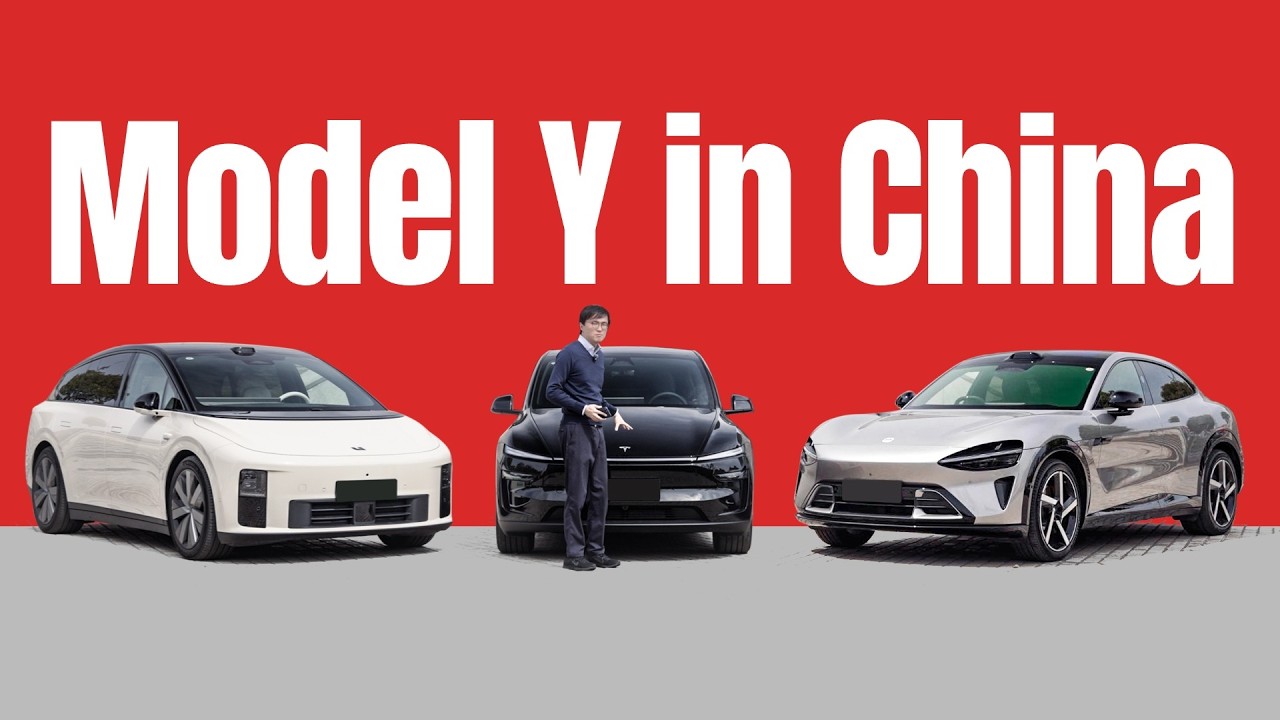 Вот с чем Tesla сталкивается в Китае: Tesla Model Y против Xiaomi YU7 против Li Auto i6.