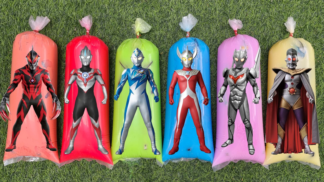 Ultraman Orb, Ultraman Taro, Ultraman King, Ultraman Decker, Ultraman Noa, Ultraman Belial
