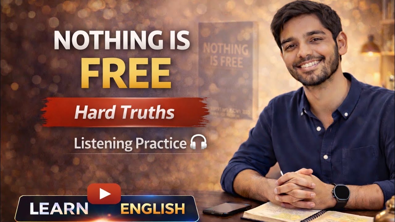 Nothing is Free || Learn English Through Story 🔥 || English Listening Practice ✅