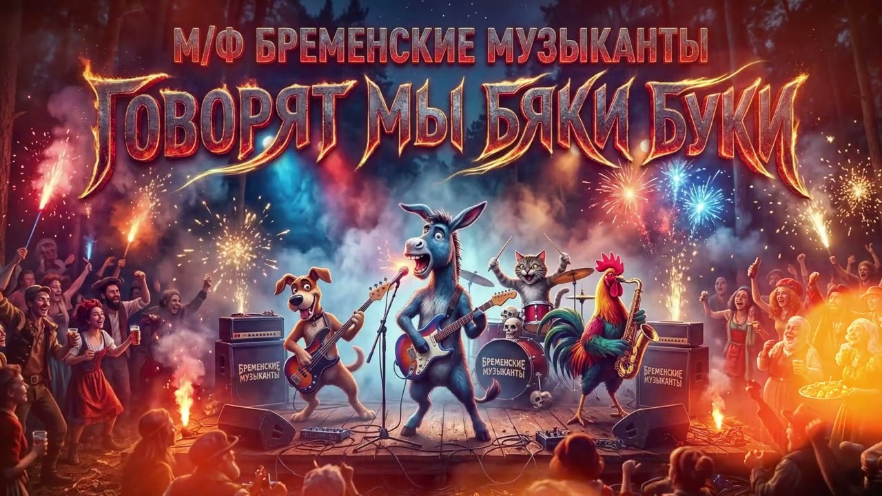 Говорят, мы бяки-буки — М/Ф Бременские музыканты | AI кавер