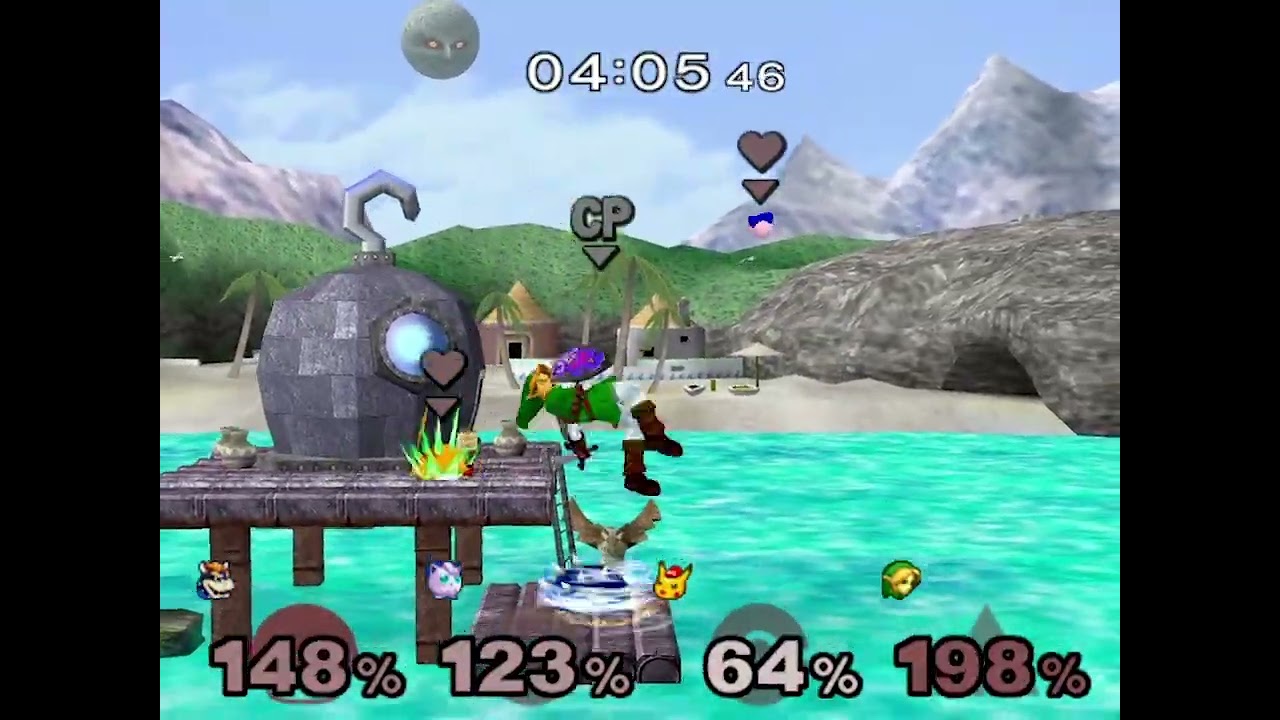 SSBM Very Hard One Stock No Continues Clip Compilation