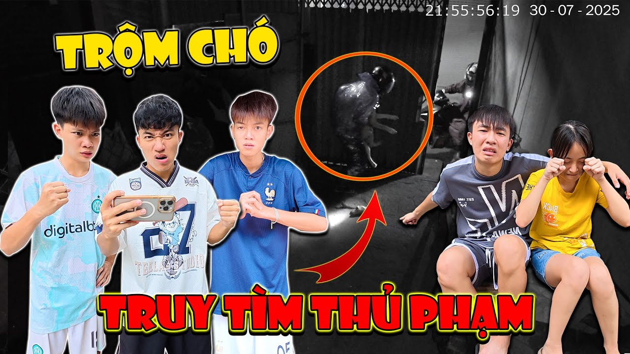 Trộm Chó Đột Nhập Nhà Khoa Khỏe Khoắn Lúc Nửa Đêm  - Team Anh Tóc Xoăn Hốt Hoảng Tìm Thủ Phạm