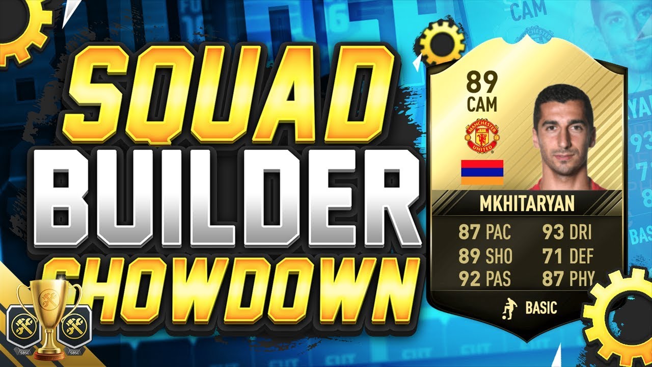 🎉 THE SQUAD BUILDER SHOWDOWN CUP!!! 🏆 89 RATED INFORM MKHITARYAN!! Mkhitaryan Squad Builder Duel