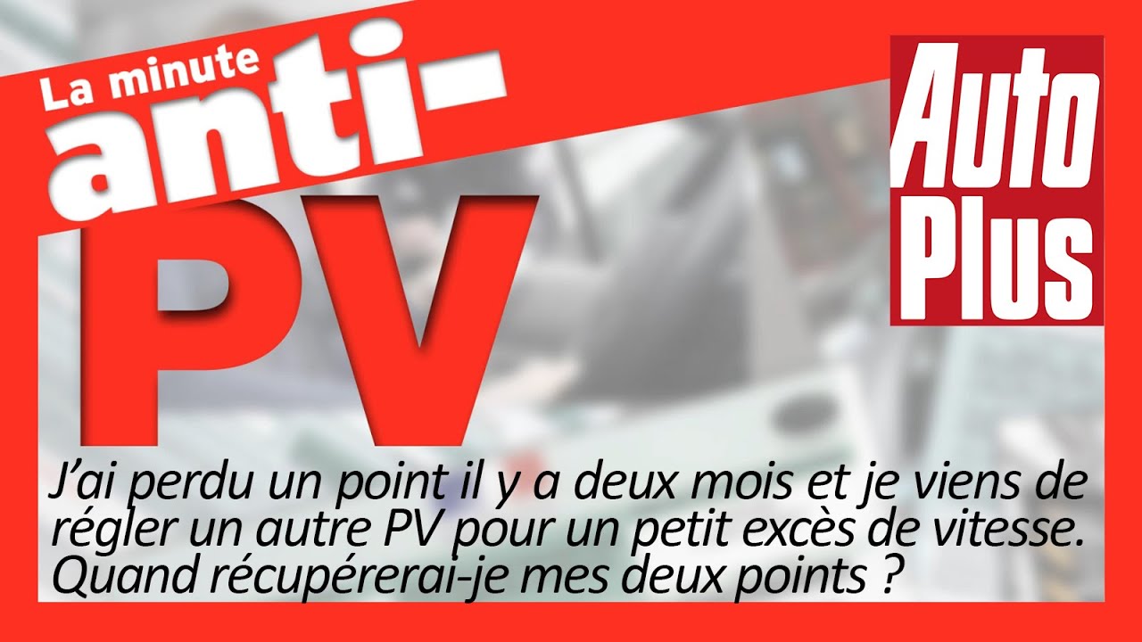 Perte de points successifs : d&eacute;lais pour les r&eacute;cup&eacute;rer