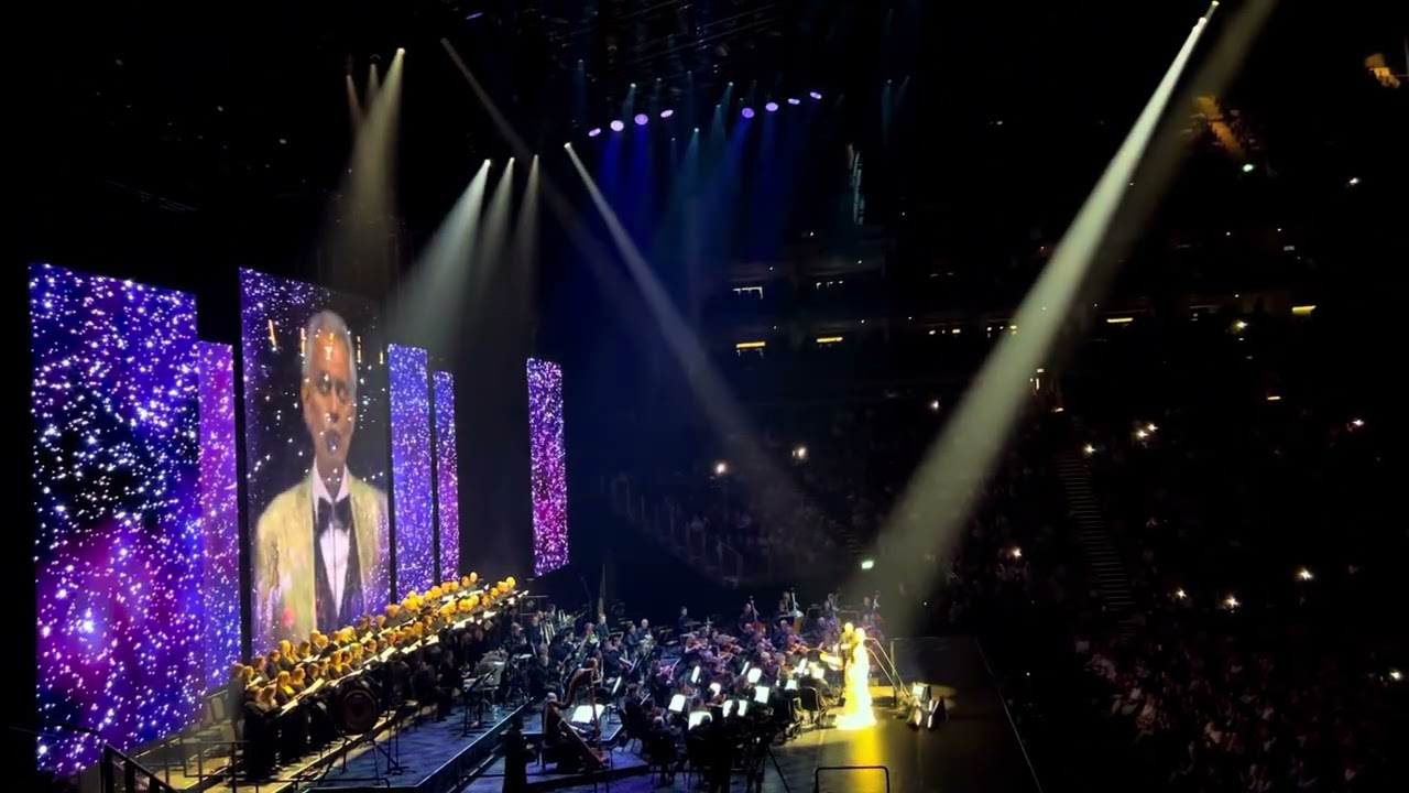Andrea Bocelli in London Arena O2, 02.05.2025 (Live) song Time To Say Goodbay! /Андреа Бочелли.