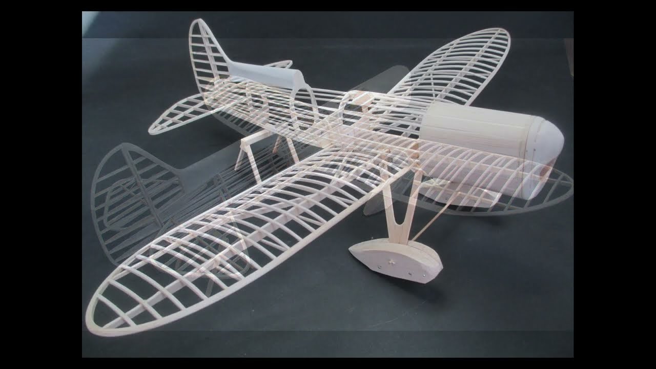 Building and Flying a Rubber Powered Racer from the 1930's. The Howard Ike.