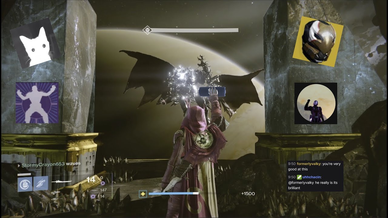 Solo Hard Mode Oryx Pre-Enrage Challenge Mode on Hunter