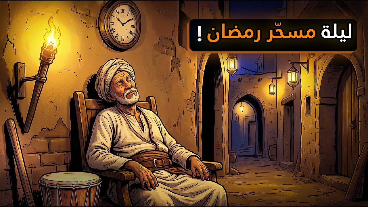 كيف كان المسحّر ينام في الأزقة وهو يوقظ الناس بهدوء في رمضان؟