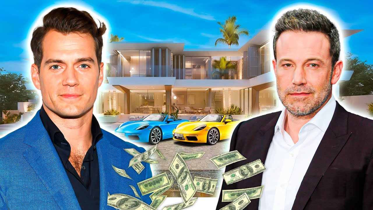 Henry Cavill ou Ben Affleck: Qual dos galãs de Hollywood tem a vida mais luxuosa? (luxos, fortuna..)
