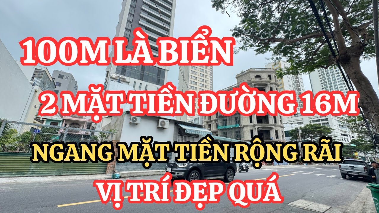 Vị trí đẹp quá cách Biển chỉ 100m mặt tiền rộng rãi 2 đường 16m tại Nha Trang | Nhà đất Nha Trang