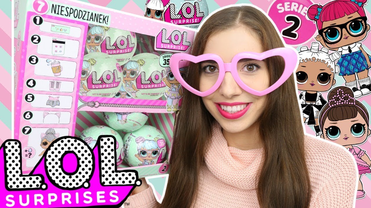LALECZKI LOL SURPRISE PO POLSKU I JAJKA NIESPODZIANKI KULE L.O.L.