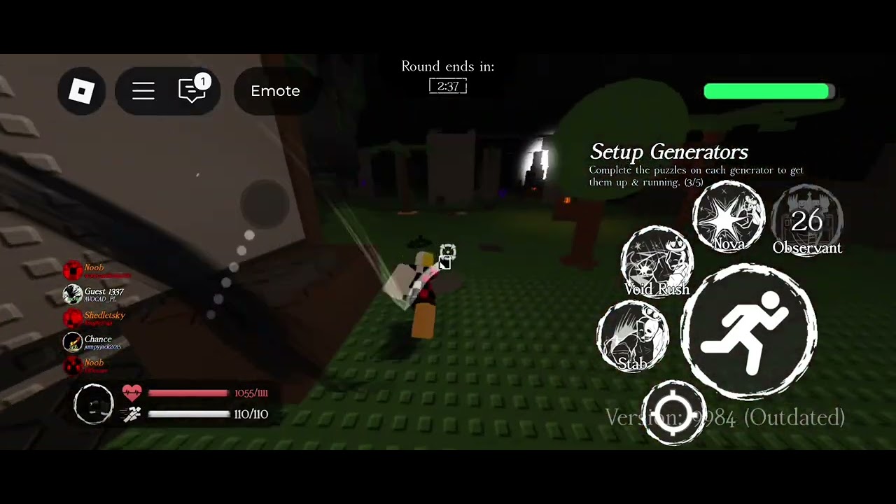 Forsaken Noli void rush snipe