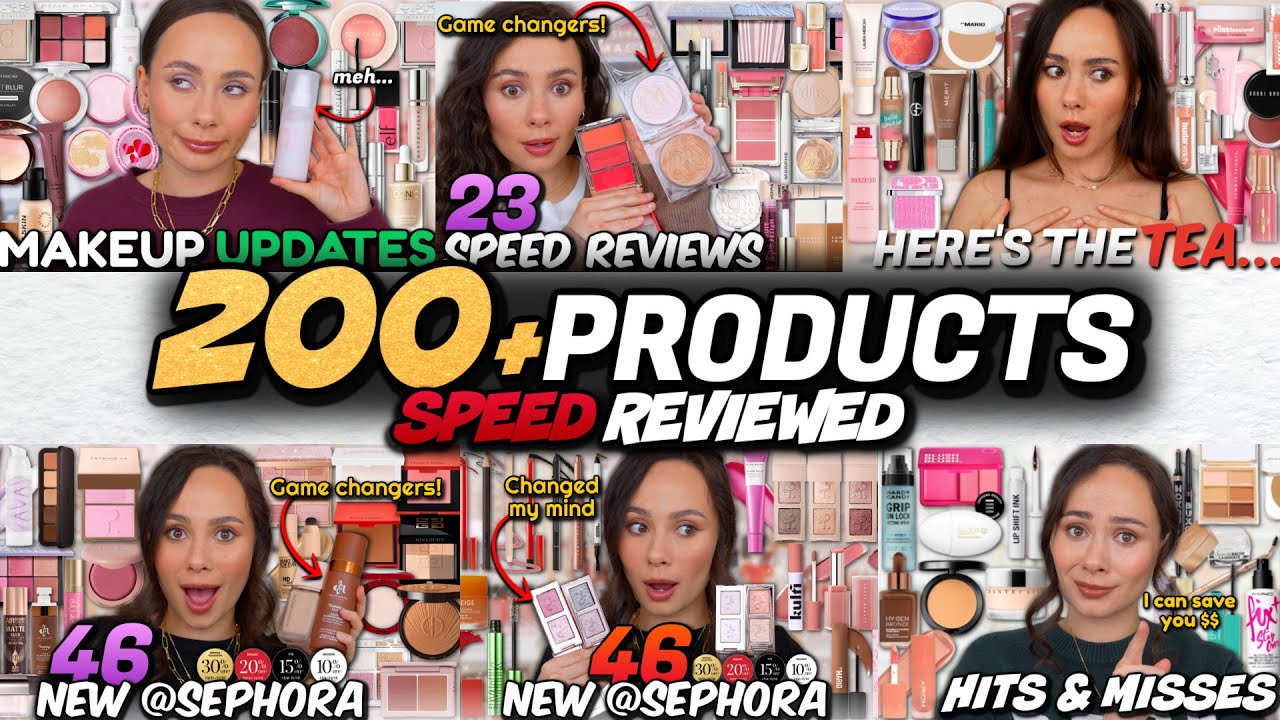 I Reviewed 157 HOTTEST VIRAL MAKEUP Products in 3 Hours 😳