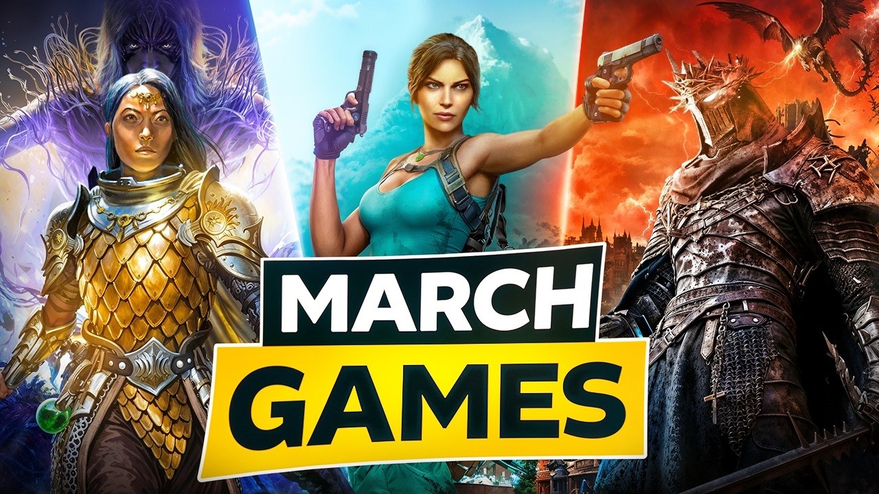 Top 5 NEW Games Coming Out in March 2026