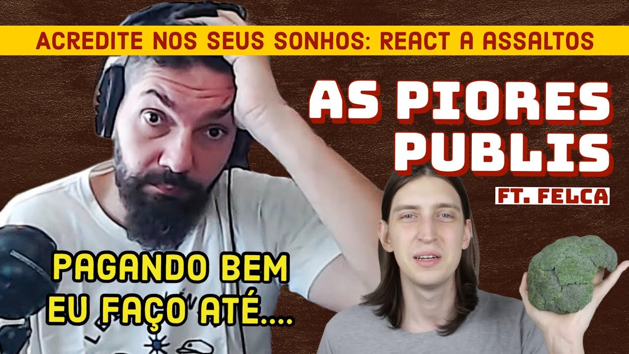 FELCA e João Carvalho JULGANDO os PIORES PUBLIS das Blogueiras e Influencers | React