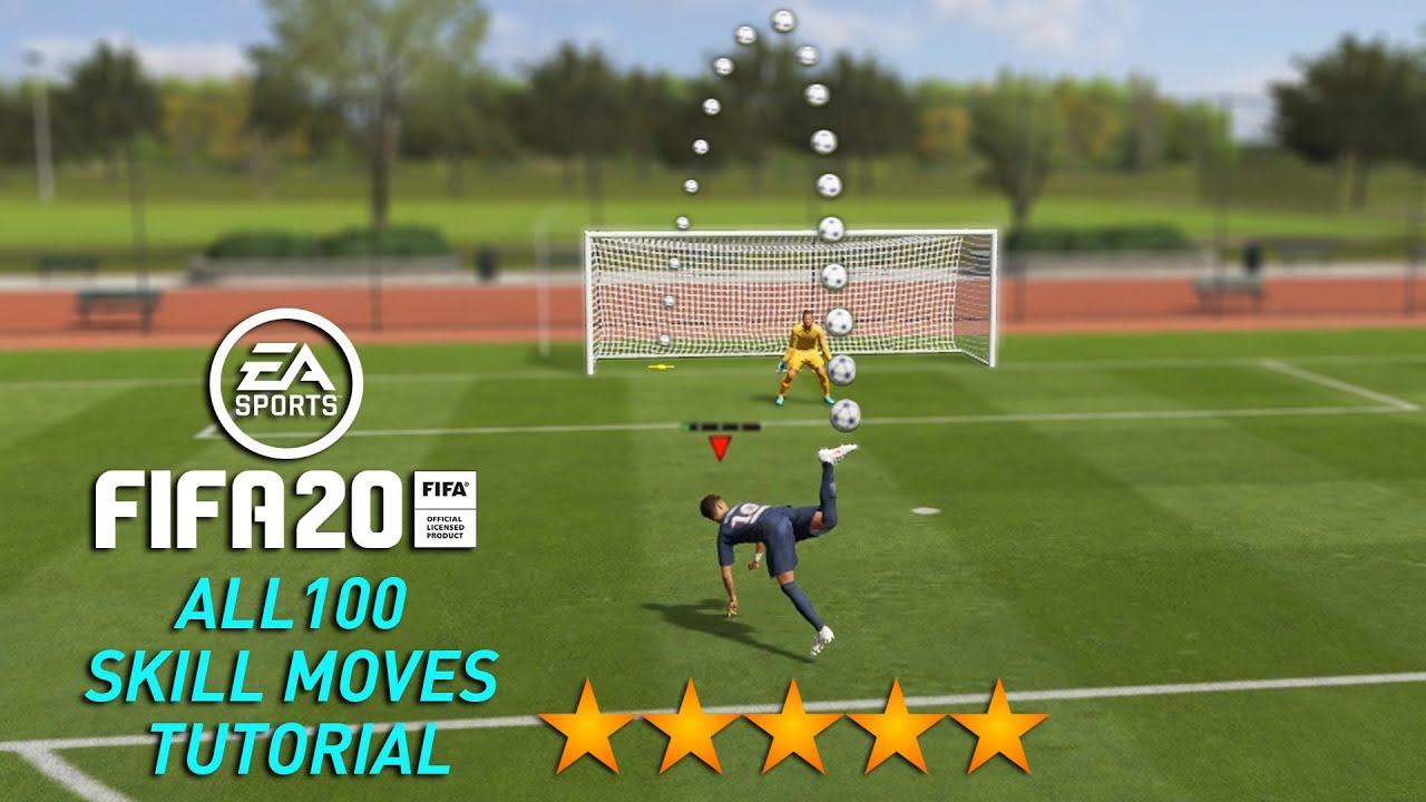 FIFA 20 ALL 110 SKILLS TUTORIAL | PS4 and Xbox