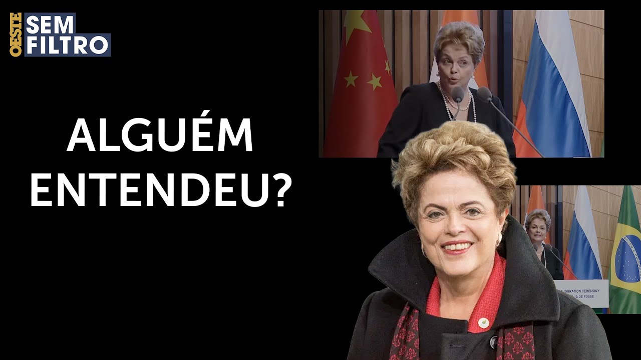 Dilma faz discurso confuso sobre dólar e passa vexame na cúpula do Brics