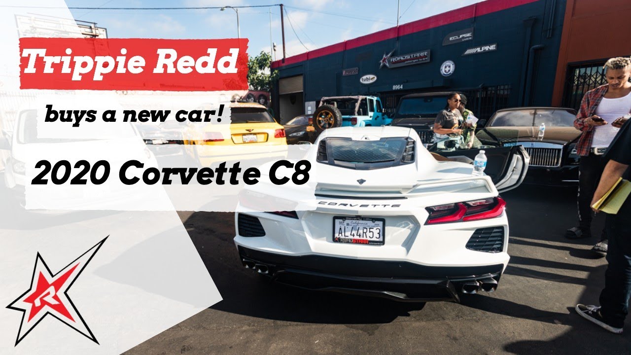 Trippie Redd buys a 2020 C8 CORVETTE  #ROADSTARR