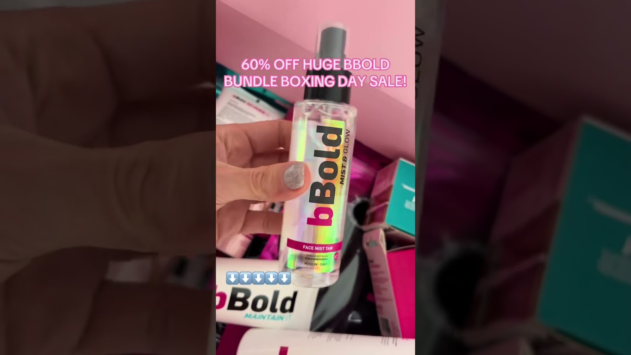 Flash Sale: Boxing Day Tan Essentials #boxingday #boxingdaysale #fok #instanttan