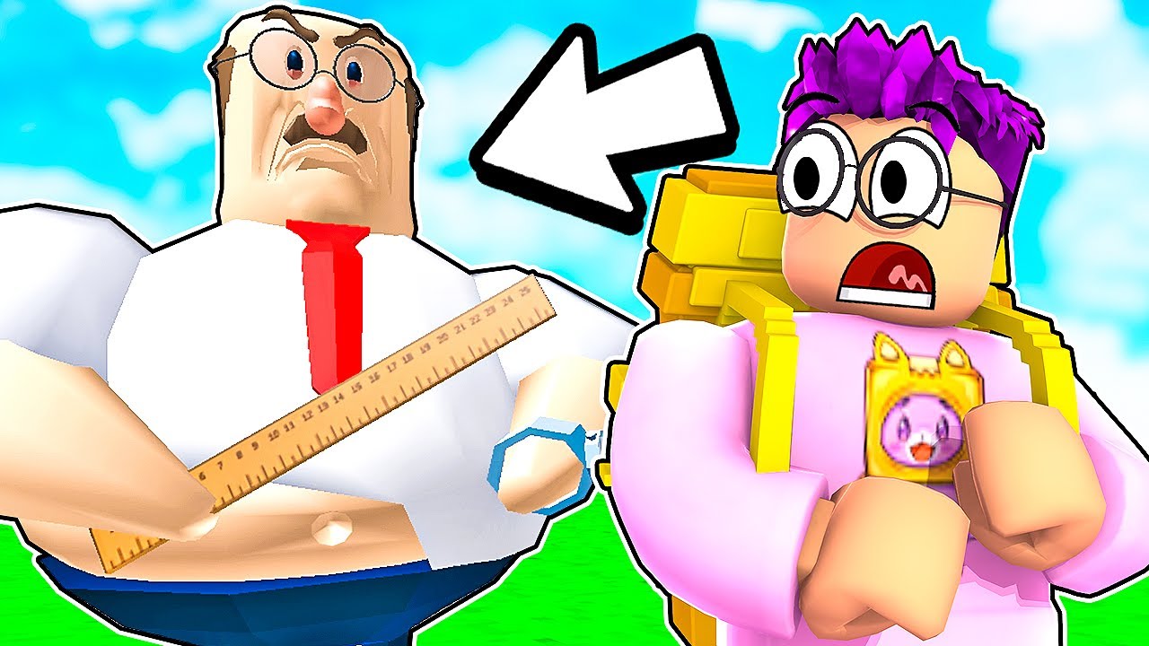 Сможем ли мы сбежать из ROBLOX GREAT SCHOOL BREAKOUT!? (OBBY)