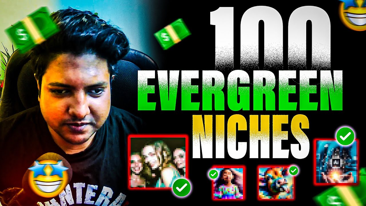 🤑 100 Evergreen Niche for Microstock 🔥 Here's how to work with them 💲 Best T-Shirt Designs