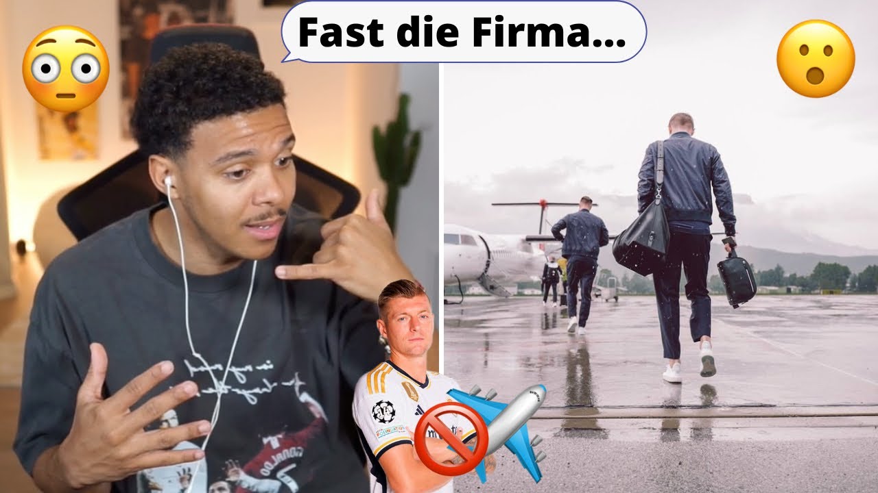 Fast die Firma bei Toni Kroos an die Wand gefahren😳👀😮