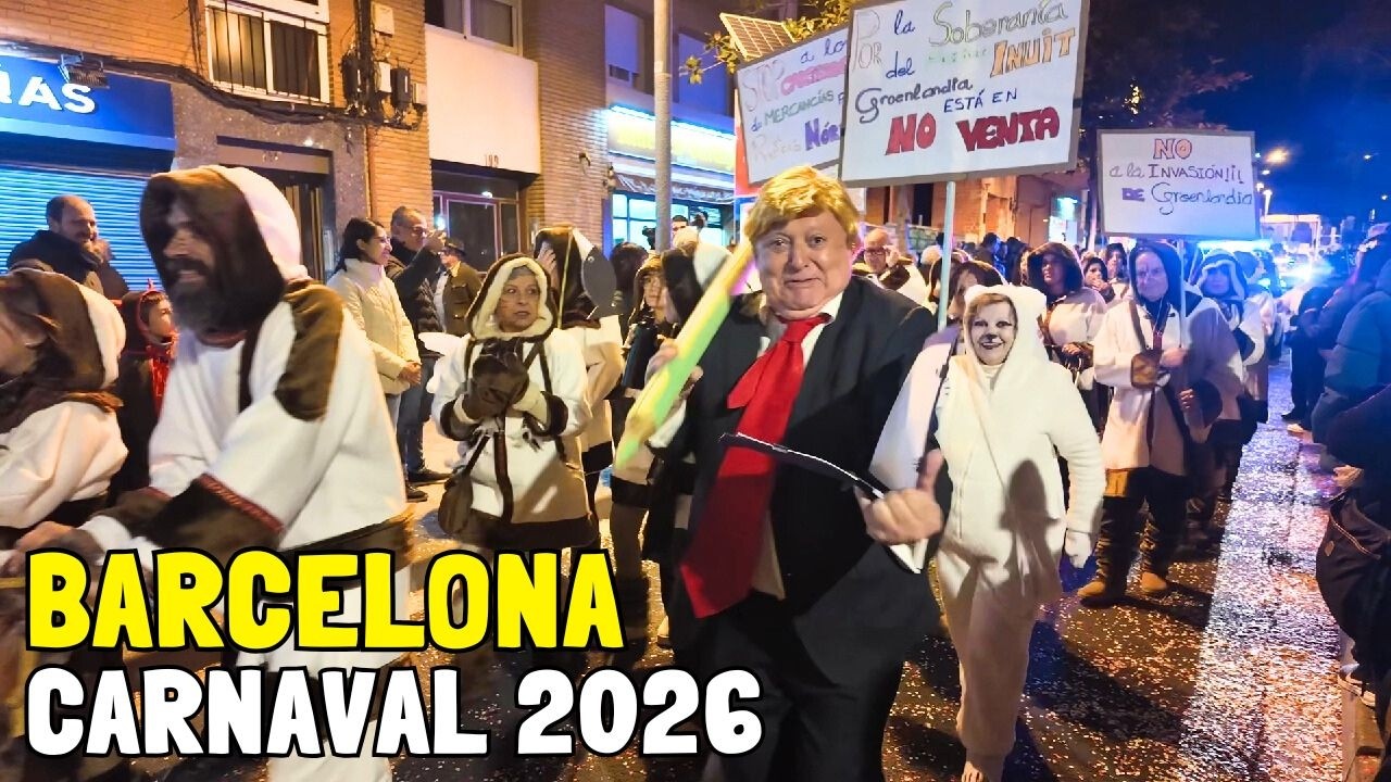 CARNAVAL DE BARCELONA | Rua de Carnaval en Nou Barris 2026 | Barcelona Carnival