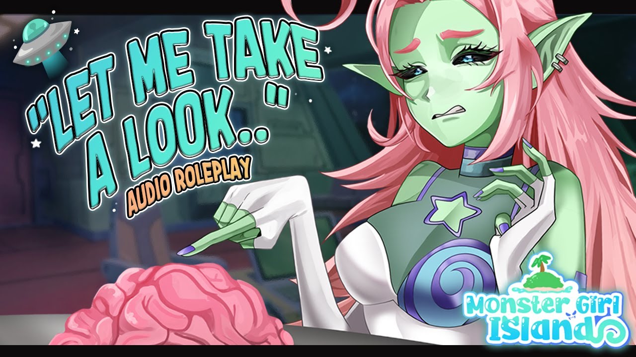 Getting a Brain Exam from a Hot Alien Bimbo 👽💖 Audio Roleplay | Monster Girl Island Relay