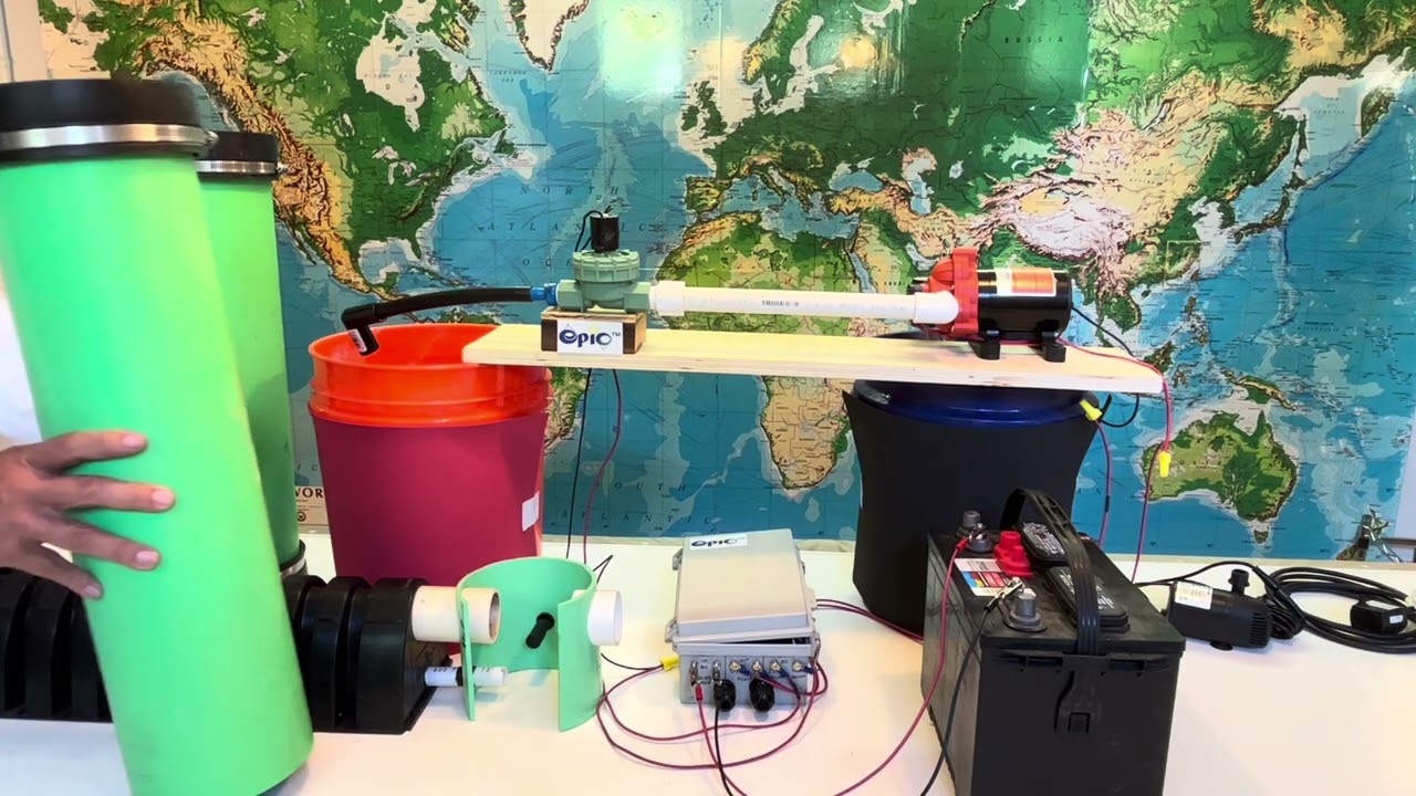 EPIC Solar Pump Assembly 1 of 3 - Remote Conditions