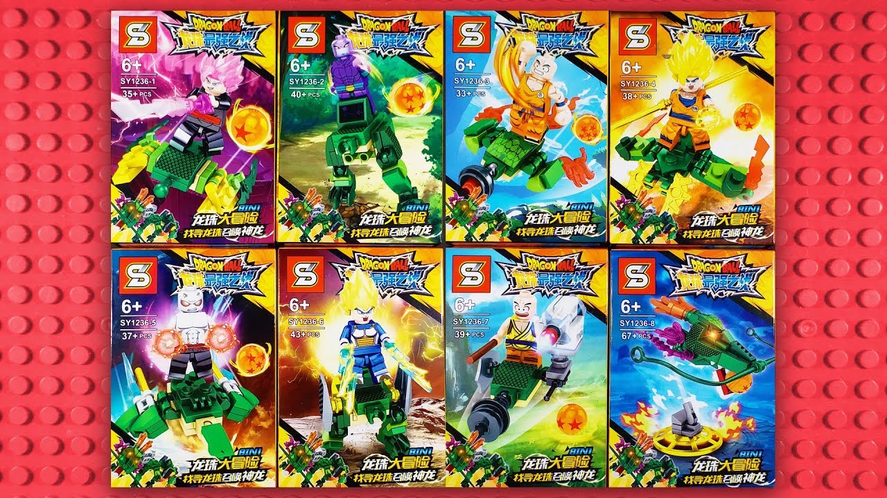LEGO Dragon Ball Minifigures (knock-off) Sheng Yuan SY1236