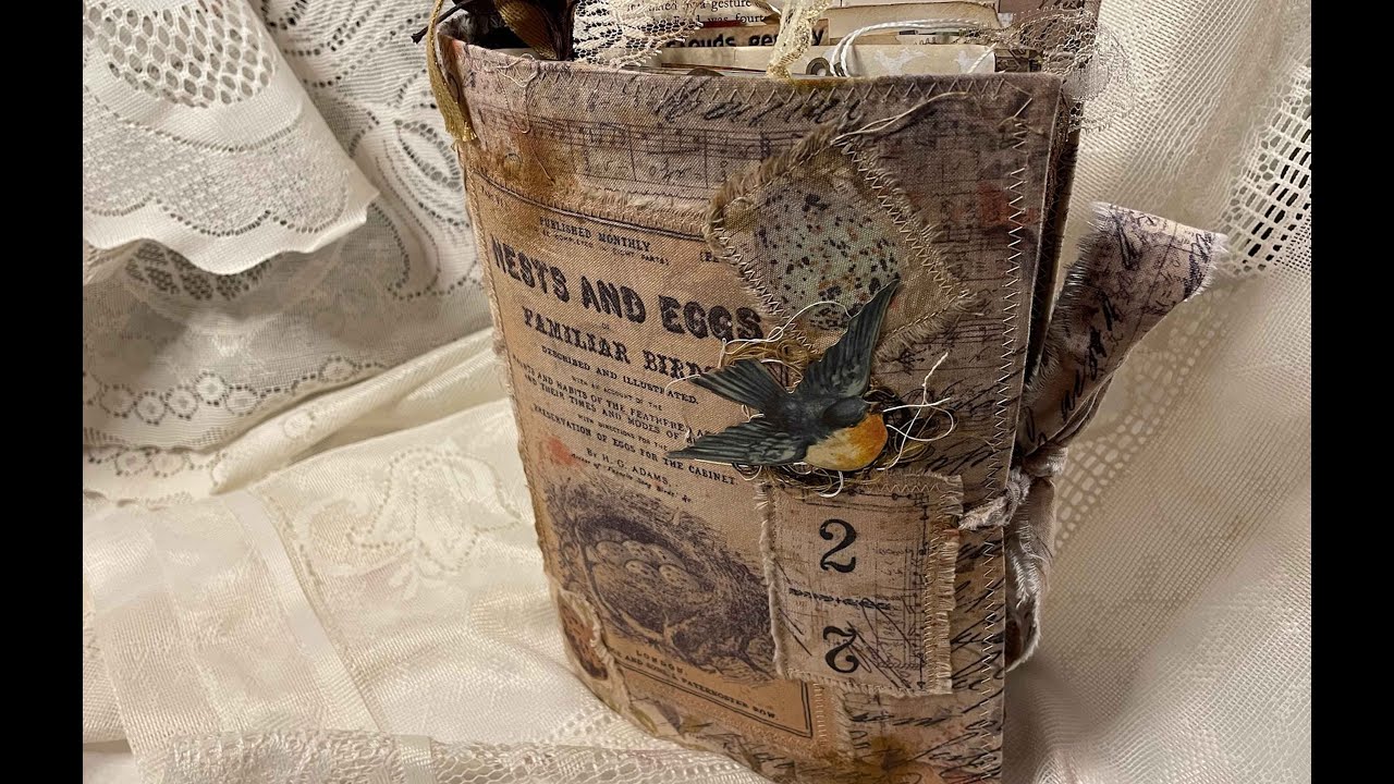 Tim Holtz Chunky Junk Journal Flip Through SOLD